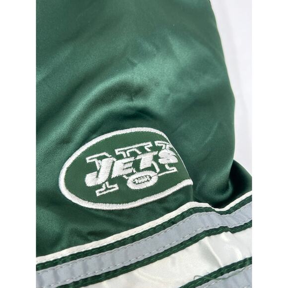 New York Jets Boys Starter Football Jacket Coat XXL (Women’s M/Men’s Small) - Picture 10 of 16